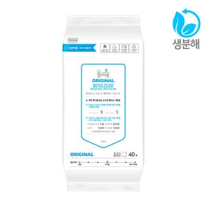 물따로 오리지널 건티슈 40매