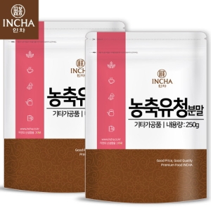 인차 농축 유청단백질 분말 가루 500g 250gX2팩 - 에누리 가격비교
