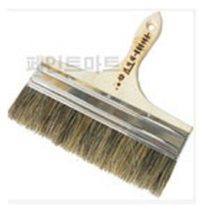 평붓 8인치 페인트붓 약 190mm 페인트붓 가장 큰 붓 풀솔겸용 페인트 브러쉬 페인트솔 폭이 큰 페인트 브러쉬입니다.