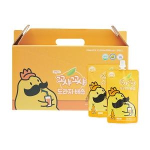 아름답게그린배영농조합법인 꼬샤꼬샤 도라지 배즙 110ml 50포