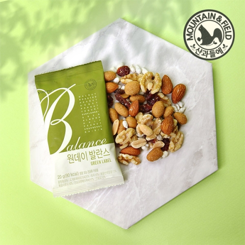 산과들에  한줌견과 원데이 발란스 그린 20g