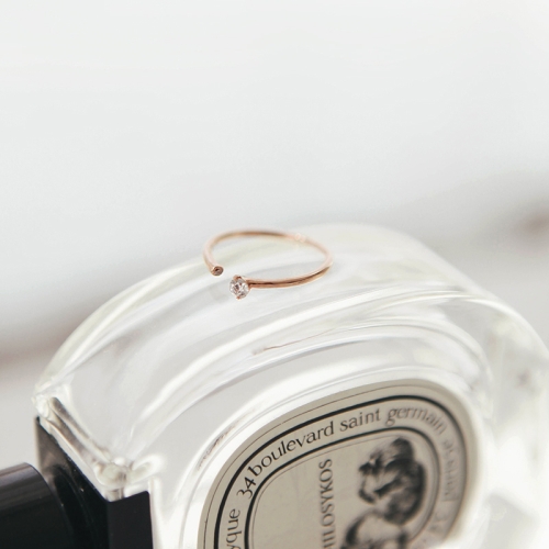 제이로렌  G0161 14K 다이아몬드 큐빅 골드반지_ 90188