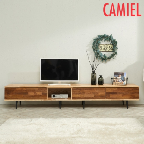 까미엘 브릿 멀바우 2400 거실장세트 SU_BL1004