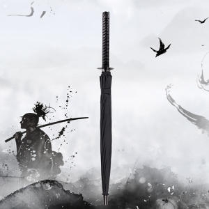 제이스 24살대 사무라이 우산 칼모양 자동장우산 원피스 조로우산 장검우산 독특한우산 튼튼한우산