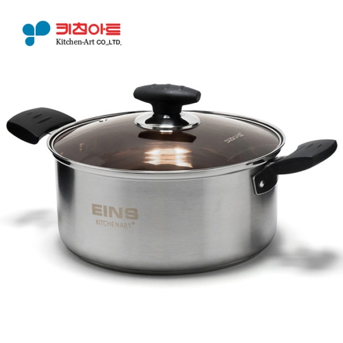 키친아트  아인스 3중바닥 스텐 양수냄비