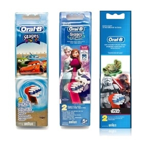 브라운 오랄비 어린이 키즈 전동 칫솔모 리필 EB-10