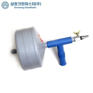 삼정크린마스터  스프링청소기 15M 뚫어뻥 변기뚫기 하수구청소기