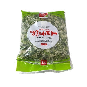 황보마을  냉동대파슬라이스 중국산  1kg