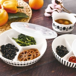 상상앤드 밀폐 그릇 나눔 접시 대