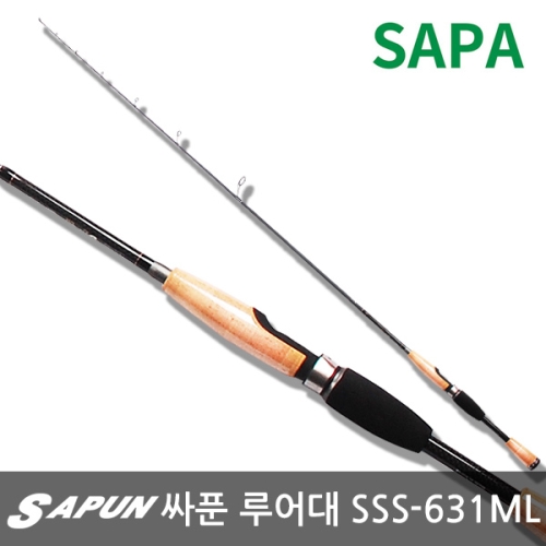 싸파  SAPUN 싸푼 루어대 One-Piece SSS-631ML-스피닝타입