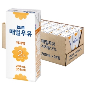 매일유업  매일우유 저지방 2% (멸균) 200ml