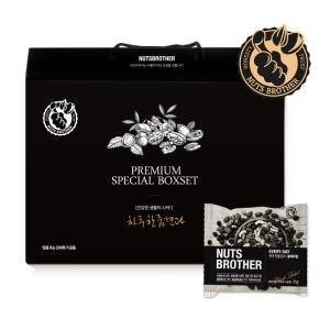 조하  너츠브라더 한줌견과 블랙라벨 선물세트 25g 100개입