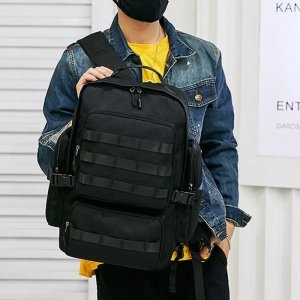 프롬슈 웨빙 디테일장식 해외여행배낭 20대남자백팩