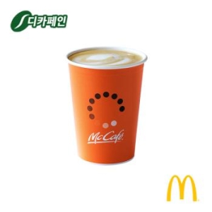 맥도날드 디카페인 카페라떼 Medium
