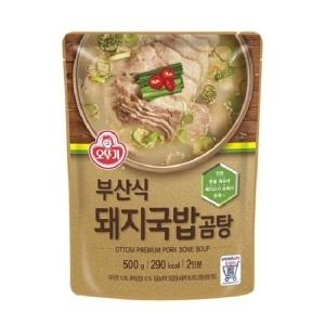 오뚜기  부산식 돼지국밥 곰탕 500g