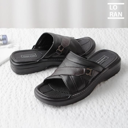 디자이어로즈 30대 40대 남성 고급가죽 정장슬리퍼 MS2107 P073890905