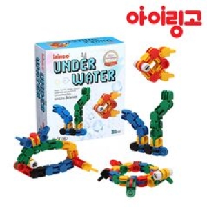 아이링고  물속친구 36pcs 어린이날선물 학습 블럭 교구