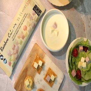 단미푸드  레인보우큐브 칼슘쏙쏙 치즈 믹스 80g