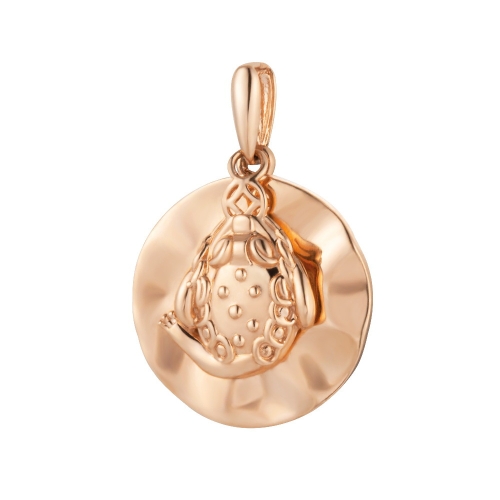 도로시  14K 복 두꺼비 코인 펜던트