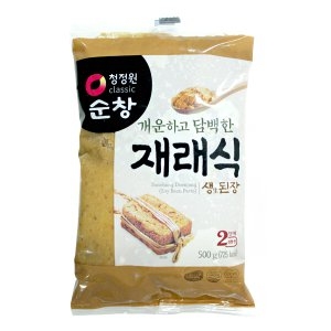 청정원 순창 재래식 생된장 500g