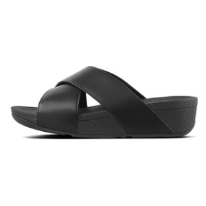 핏플랍 여성 크로스 슬라이드 샌들_K04-001