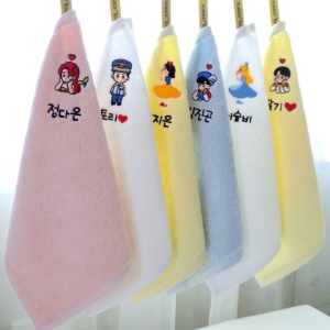   러버덕타올 고리수건 5장 상품이미지