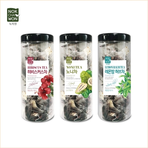 녹차원  사무실 대용량 허브차 3종세트