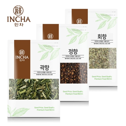 인차  곽향+정향+회향 어진향차 900g 세트
