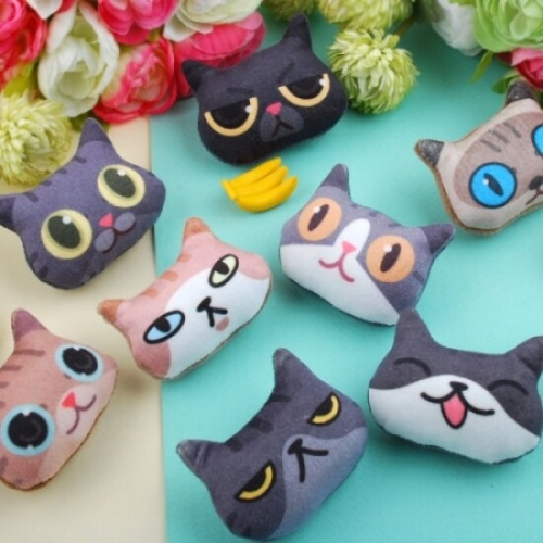 틱톡 귀여운 고양이 브로치_320478