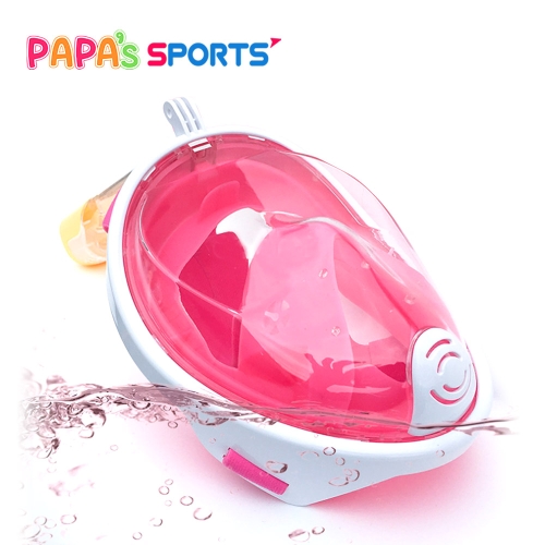 파파스토이 풀페이스 스노쿨링 마스크 일체형 물놀이