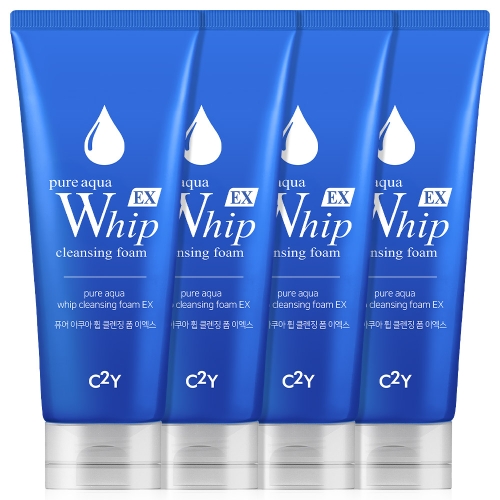 C2Y 퓨어 아쿠아 휩 클렌징폼 EX 225ml