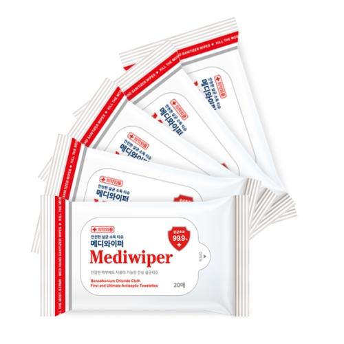 메디와이퍼 물티슈 리필형 20매