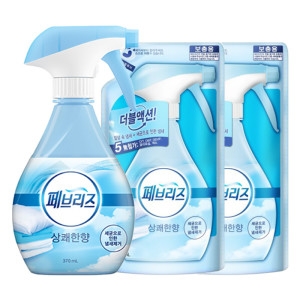 페브리즈 상쾌한 향 370ml + 리필 320mlx2개