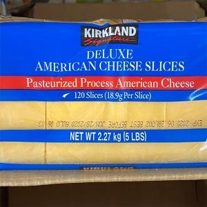  코스트코 커클랜드 아메리칸 슬라이스 치즈 2.27kg