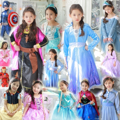 디즈니 소피아 공주 원피스 여아 드레스