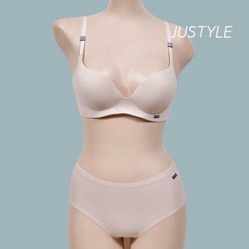 더조은 조은 ST9502 무봉제 누디라인 A컵 브라팬티세