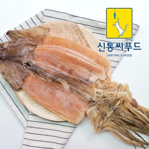 신통씨푸드 구룡포 마른오징어(소소) 10마리 430g[1개]
