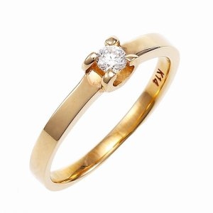 14K 젠시주얼리  우신 1부 다이아 프로포즈 반지 ZR54 5330321