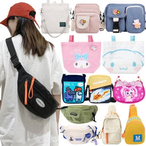 아동 크로스백 힙색 지갑 어린이 유아 초등학생 핸드폰 가방 미니