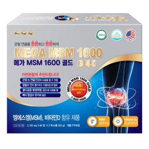메가 엠에스엠 MSM 1600 120정/하루1정 관절건강 보스웰리아