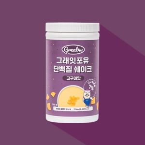 한국네츄럴팜 그래잇포유 단백질쉐이크 고구마맛 750g[1개]