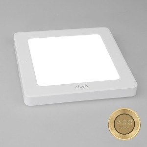 씨티오  led 센서등 직부등 형광등 CITYO 사각엣지직부등 16W