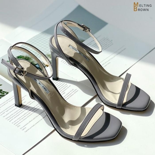 멜팅브라운 여자 여름 샌들 여성 스트랩 샌들 힐 신발 K767  5333952
