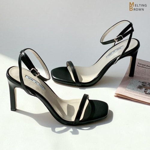 멜팅브라운 여자 여름 신발 샌들 여성 스트랩 샌들 힐 K767  5333953