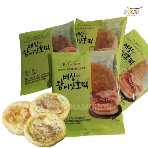 청담식품 포코테라 매실 씨앗 호떡 100g