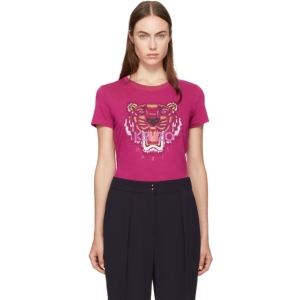  겐조 Pink Tiger T-Shirt