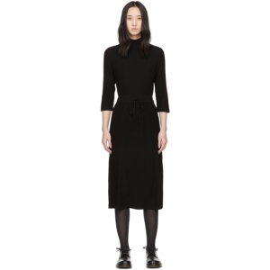  아페쎄 Black Wool Vivianne Dress