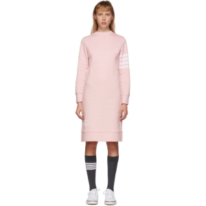  톰브라운 Pink 4-Bar Sweater Dress