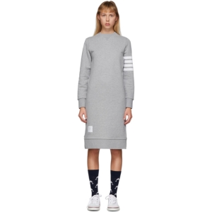  톰브라운 Grey 4-Bar Sweater Dress