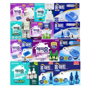 해피홈 파워매트S 플러그형 훈증기 + 리필 30매